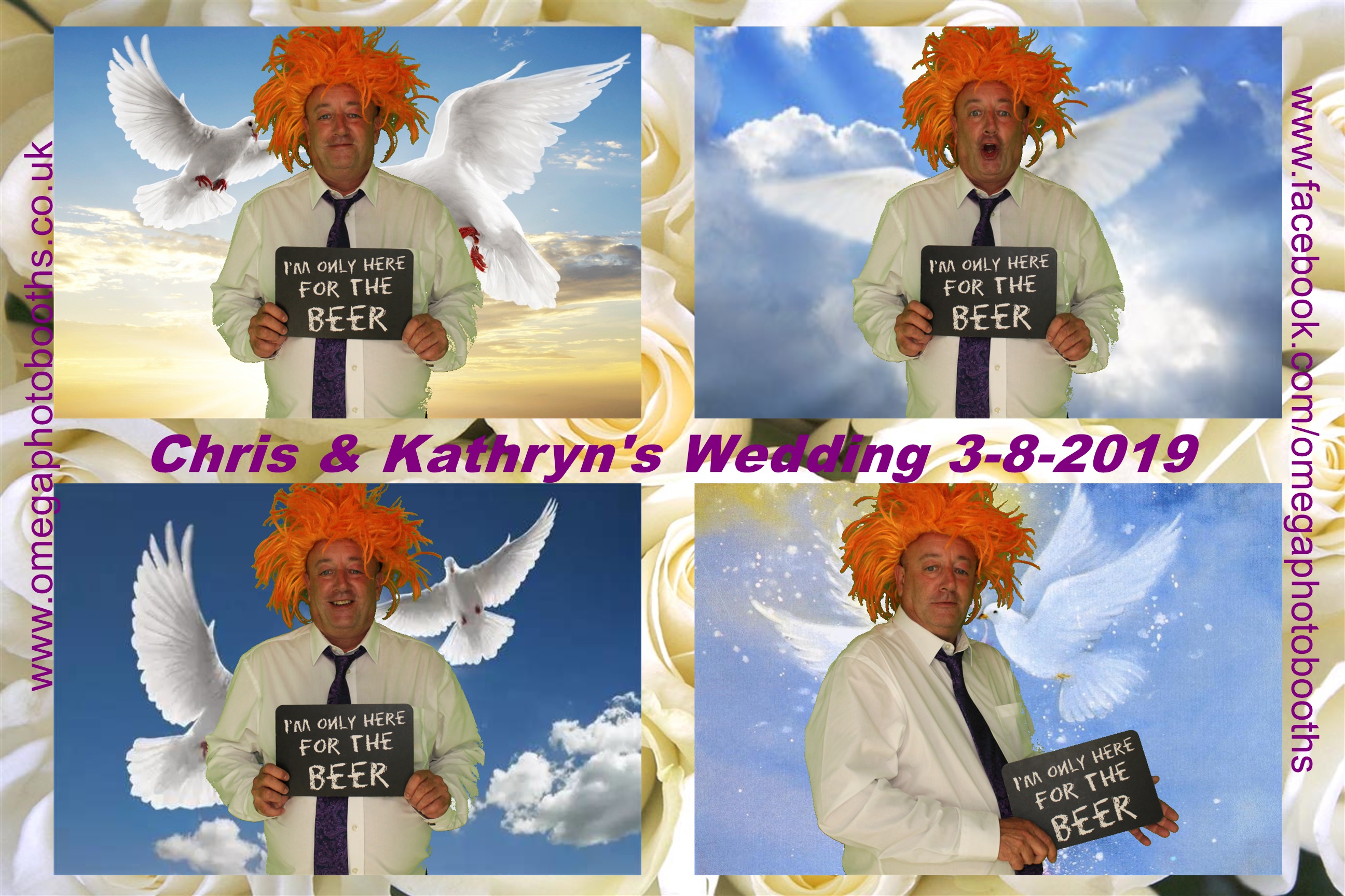 Chris and Kathryn's Wedding | View more photos from the event at gallery.omegaphotobooths.co.uk/u/Omega-Photobooths/Chris-and-Kathryns-Wedding